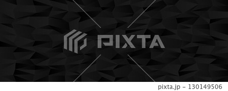 Abstract geometric black triangle pattern for modern background design 130149506