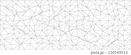 Geometric abstract pattern with triangular mesh design for modern background and texture 130149513