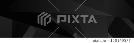 Geometric abstract background with dark gray polygonal shapes and overlapping angles Geometric abstract background with dark gray polygonal shapes and overlapping angles 130149577