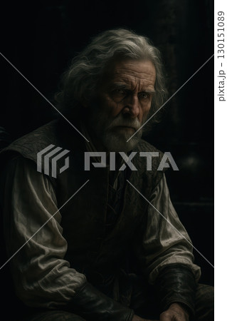A compelling portrait of a wise old man A compelling portrait of a wise old man 130151089