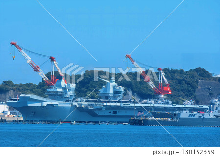英国海軍　空母プリンス・オブ・ウェールズ 130152359