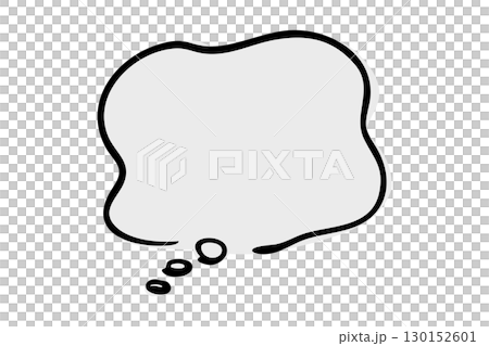 A speech bubble of vague anxiety and dissatisfaction Vector A speech bubble of vague anxiety and dissatisfaction Vector 130152601