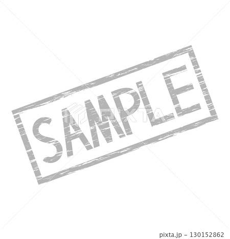 透かし素材3　かすれたサンプル文字　image watermark 130152862