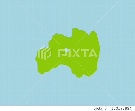 手描きのゆるい福島県の地図背景イラスト 手描きのゆるい福島県の地図背景イラスト 130153984