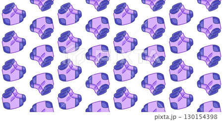 Seamless Purple Cartoon Sock Pattern Seamless Purple Cartoon Sock Pattern 130154398