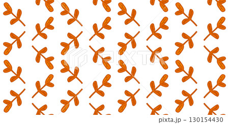 Seamless Brown Seed Pattern Seamless Brown Seed Pattern 130154430