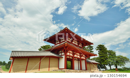 多賀城南門と築地塀（多賀城跡）【宮城県多賀城市】 130154694