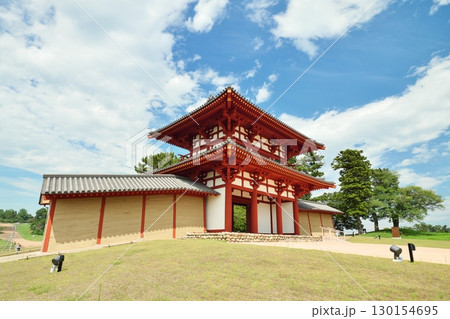 多賀城南門と築地塀（多賀城跡）【宮城県多賀城市】 130154695