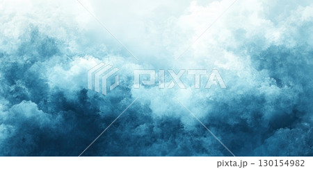 Abstract Blue Watercolor Background Texture Design Digital Art Painting Cloud Sky sea aqua teal cyan 130154982