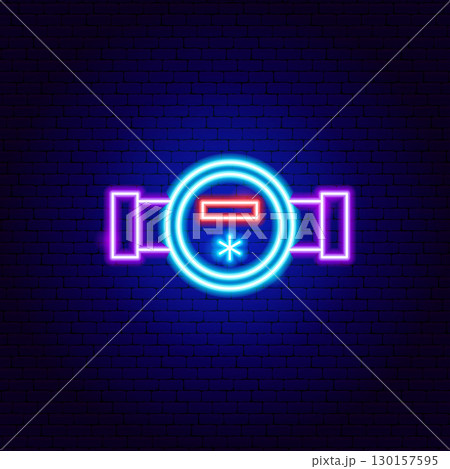 Pressure Gauge Manometer Neon Sign 130157595