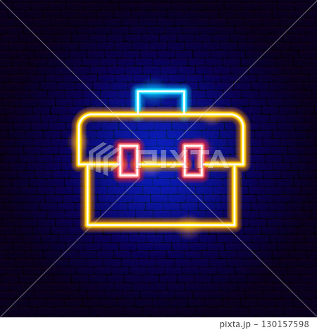 Tool Box Neon Signのイラスト素材 [130157598] - PIXTA