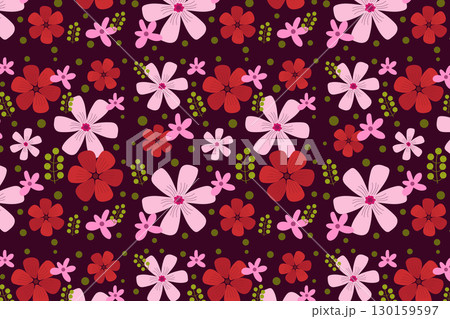 Flower pattern 130159597