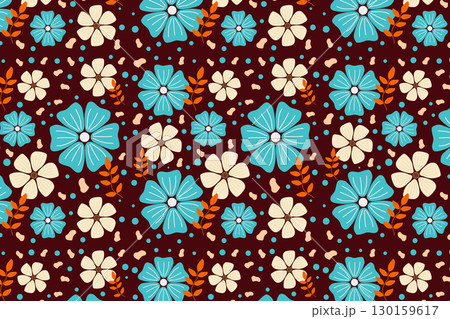 Flower pattern Flower pattern 130159617
