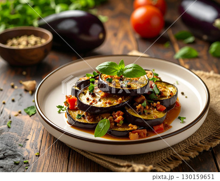 茄子の煮込み料理 130159651