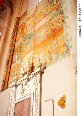 ベルナルディン教会のフレスコ画 ヴィリニュス リトアニア ベルナルディン教会のフレスコ画 ヴィリニュス リトアニア 130159677