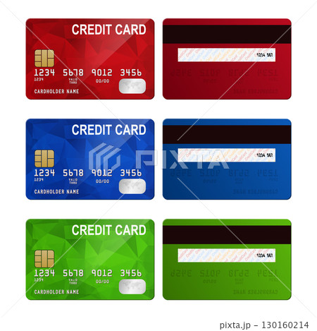 Vector 3d Red, Blue and Green Credit Card Set. Realistic Credit Card Collection. Plastic Credit Card Mockup in Red, Blue and Green. Isolated Payment Cards for Banking, Finance and Online Shopping Vector 3d Red, Blue and Green Credit Card Set. Realistic Credit Card Collection. Plastic Credit Card Mockup in Red, Blue and Green. Isolated Payment Cards for Banking, Finance and Online Shopping 130160214