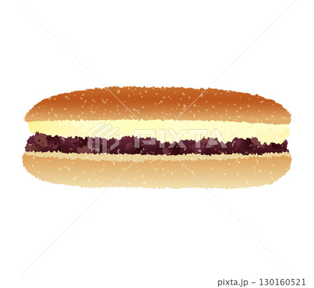 コッペパンあんバターサンド 130160521