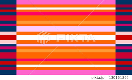 ボーダー模様 ピンク オレンジ色 ネイビー ボーダー模様 ピンク オレンジ色 ネイビー 130161893