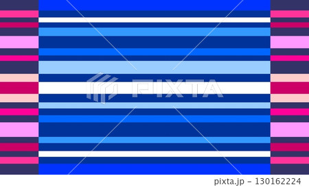 ボーダー模様　ブルー　ネイビー　ピンク 130162224