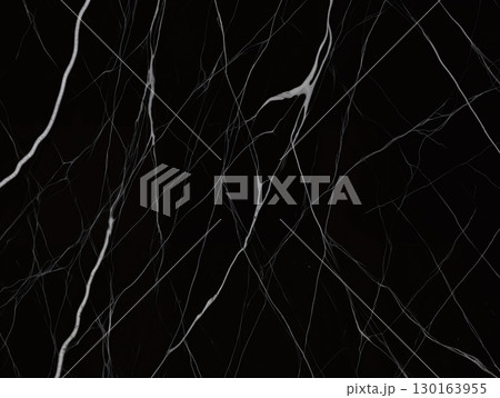 黒色の大理石テクスチャ背景素材 130163955