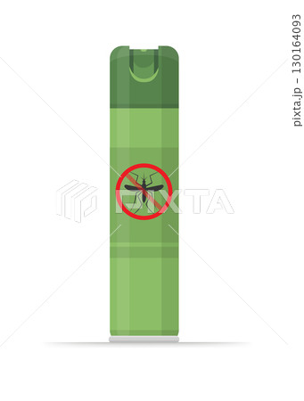 Bug and mosquito reppelent spray aerosol prevention stock illustration 130164093