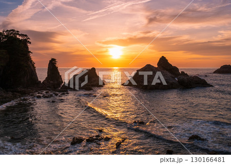 笹川流れ・夕景 130166481