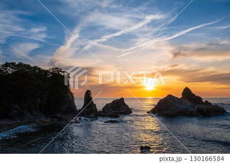 笹川流れ・夕景 130166584