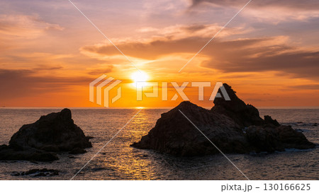 笹川流れ・夕景 130166625