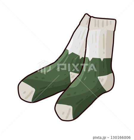 illustration of socks illustration of socks 130166806