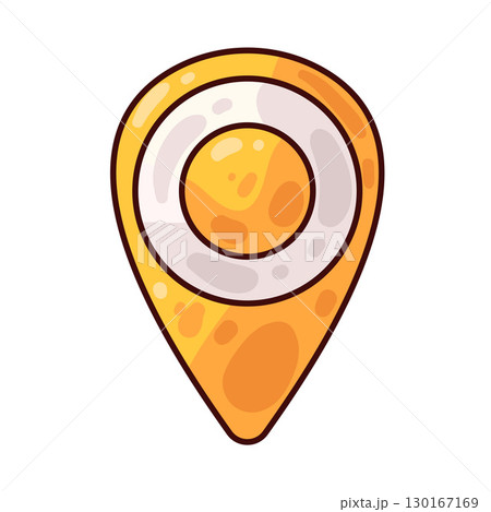 illustration of location pin illustration of location pin 130167169
