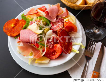 Traditional Catalan assorted sausage Traditional Catalan assorted sausage 130167279