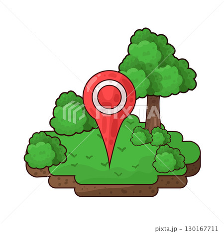illustration of forest location 130167711