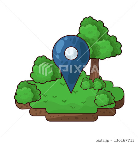illustration of forest location 130167713