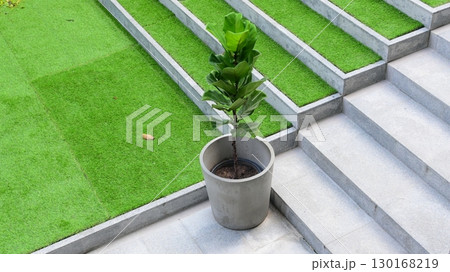 artificial green grass on staircase, exterior design for home artificial green grass on staircase, exterior design for home 130168219