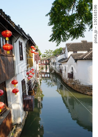 蘇州、山塘街 中国 蘇州、山塘街 中国 130168596