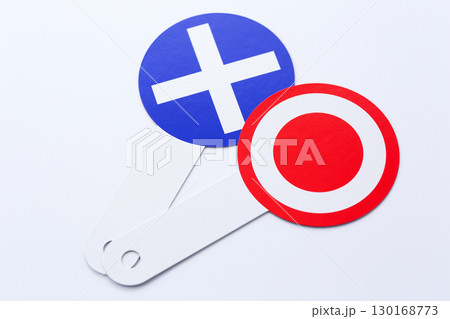 丸ばつプレート 130168773