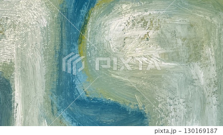 幻想的な絵のテクスチャ背景、手描き抽象絵画,幾何学的背景,筆跡のあるアナログイラスト、紙に筆跡質感 130169187