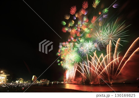 夜空に打ちあがる大花火土肥フェスティバル 夜空に打ちあがる大花火土肥フェスティバル 130169825