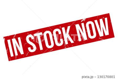 In Stock Now rubber grunge stamp seal vector 130170801
