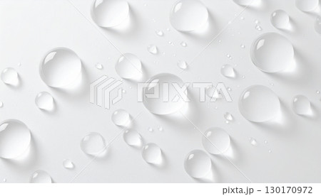 水滴素材 130170972