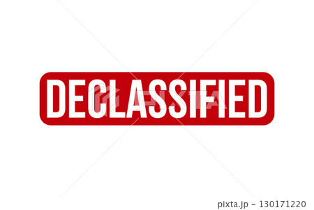 Red Declassified Rubber Stamp Seal Vector 130171220