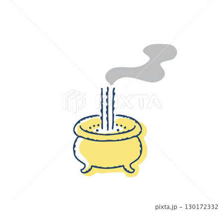 仏具・線香と線香立て 130172332