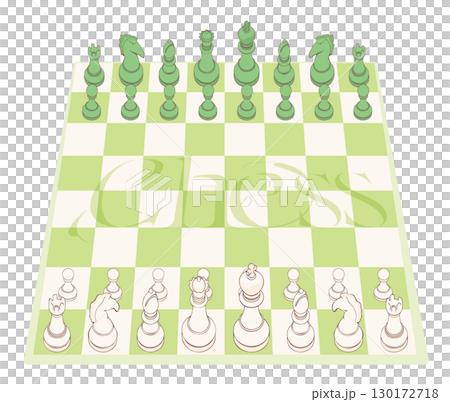 漂亮的棋子和棋盤 130172718