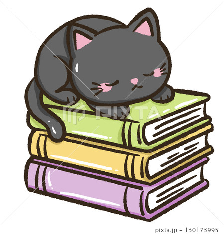 Sleeping Black Cat on Books Kawaii Reading Cat Witch Cottagecore Cozy Autumn Halloween Fall Cute Animal Art for Stickers Planner Journal Goodnotes Clipart Kids School Illustration Design Sleeping Black Cat on Books Kawaii Reading Cat Witch Cottagecore Cozy Autumn Halloween Fall Cute Animal Art for Stickers Planner Journal Goodnotes Clipart Kids School Illustration Design 130173995