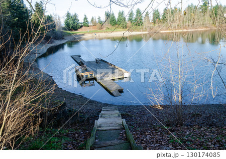 Albert Dyck Lake, also known as Molson Lake - a man-made lake and popular park in Abbotsford, British Columbia Albert Dyck Lake, also known as Molson Lake - a man-made lake and popular park in Abbotsford, British Columbia 130174085