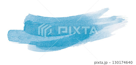 light blue watercolor background. Artistic hand paint. Isolated on transparent background. light blue watercolor background. Artistic hand paint. Isolated on transparent background. 130174640