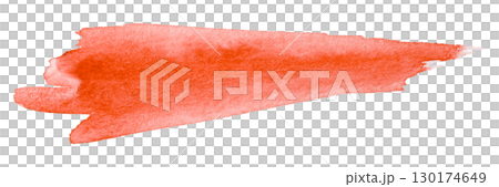 red watercolor background. Artistic hand paint. Isolated on transparent background. red watercolor background. Artistic hand paint. Isolated on transparent background. 130174649
