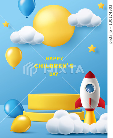 風船 気球 バロン 130174903