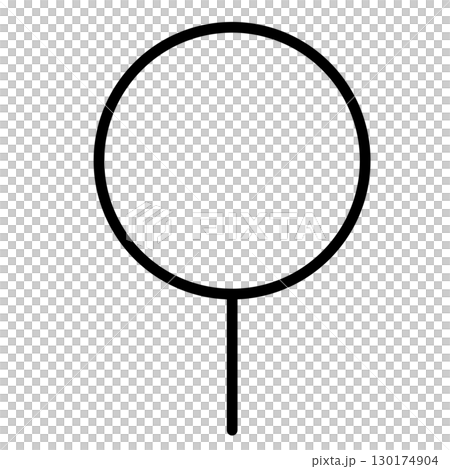 虫眼鏡のアイコン 130174904