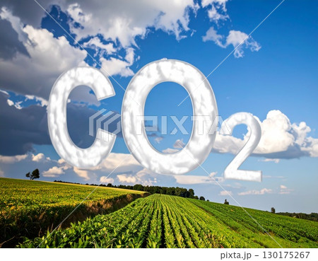 二酸化炭素イメージ 130175267